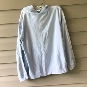 Adidas Pastel Blue Sweatshirt- L